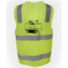 JB's Hi Vis (D+N) Zip Safety Vest Thumbnail