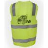 JB's Hi Vis (D+N) Zip Safety Vest Thumbnail