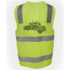 JB's Hi Vis (D+N) Zip Safety Vest Thumbnail