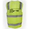 JB's Hi Vis (D+N) Zip Safety Vest Thumbnail
