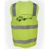 JB's Hi Vis (D+N) Zip Safety Vest Thumbnail