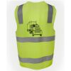 JB's Hi Vis (D+N) Zip Safety Vest Thumbnail
