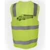 JB's Hi Vis (D+N) Zip Safety Vest Thumbnail