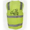 JB's Hi Vis (D+N) Zip Safety Vest Thumbnail