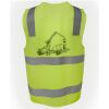 JB's Hi Vis (D+N) Zip Safety Vest Thumbnail