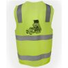 JB's Hi Vis (D+N) Zip Safety Vest Thumbnail