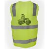 JB's Hi Vis (D+N) Zip Safety Vest Thumbnail