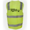 JB's Hi Vis (D+N) Zip Safety Vest Thumbnail