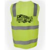 JB's Hi Vis (D+N) Zip Safety Vest Thumbnail