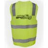 JB's Hi Vis (D+N) Zip Safety Vest Thumbnail