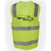 JB's Hi Vis (D+N) Zip Safety Vest Thumbnail