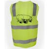 JB's Hi Vis (D+N) Zip Safety Vest Thumbnail