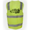 JB's Hi Vis (D+N) Zip Safety Vest Thumbnail