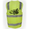 JB's Hi Vis (D+N) Zip Safety Vest Thumbnail