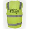 JB's Hi Vis (D+N) Zip Safety Vest Thumbnail