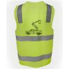 JB's Hi Vis (D+N) Zip Safety Vest Thumbnail