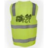 JB's Hi Vis (D+N) Zip Safety Vest Thumbnail