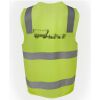 JB's Hi Vis (D+N) Zip Safety Vest Thumbnail