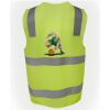 JB's Hi Vis (D+N) Zip Safety Vest Thumbnail