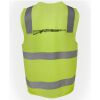 JB's Hi Vis (D+N) Zip Safety Vest Thumbnail
