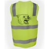 JB's Hi Vis (D+N) Zip Safety Vest Thumbnail