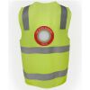 JB's Hi Vis (D+N) Zip Safety Vest Thumbnail