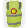 JB's Hi Vis (D+N) Zip Safety Vest Thumbnail
