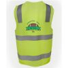 JB's Hi Vis (D+N) Zip Safety Vest Thumbnail