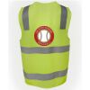 JB's Hi Vis (D+N) Zip Safety Vest Thumbnail