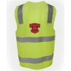 JB's Hi Vis (D+N) Zip Safety Vest Thumbnail