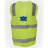 JB's Hi Vis (D+N) Zip Safety Vest Thumbnail