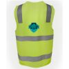 JB's Hi Vis (D+N) Zip Safety Vest Thumbnail