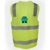 JB's Hi Vis (D+N) Zip Safety Vest Thumbnail