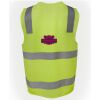 JB's Hi Vis (D+N) Zip Safety Vest Thumbnail