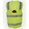 JB's Hi Vis (D+N) Zip Safety Vest Thumbnail