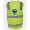 JB's Hi Vis (D+N) Zip Safety Vest Thumbnail