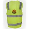 JB's Hi Vis (D+N) Zip Safety Vest Thumbnail