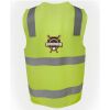 JB's Hi Vis (D+N) Zip Safety Vest Thumbnail