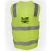 JB's Hi Vis (D+N) Zip Safety Vest Thumbnail