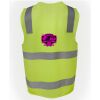 JB's Hi Vis (D+N) Zip Safety Vest Thumbnail