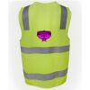 JB's Hi Vis (D+N) Zip Safety Vest Thumbnail
