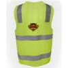 JB's Hi Vis (D+N) Zip Safety Vest Thumbnail