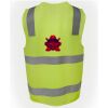 JB's Hi Vis (D+N) Zip Safety Vest Thumbnail