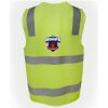 JB's Hi Vis (D+N) Zip Safety Vest Thumbnail