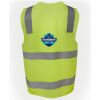 JB's Hi Vis (D+N) Zip Safety Vest Thumbnail