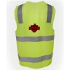 JB's Hi Vis (D+N) Zip Safety Vest Thumbnail