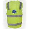 JB's Hi Vis (D+N) Zip Safety Vest Thumbnail