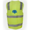 JB's Hi Vis (D+N) Zip Safety Vest Thumbnail