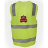 JB's Hi Vis (D+N) Zip Safety Vest Thumbnail