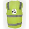 JB's Hi Vis (D+N) Zip Safety Vest Thumbnail